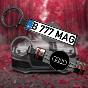 Breloc piston Audi